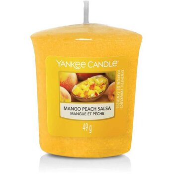 Mango Peach Salsa Candle (mango a broskyňa) - Aromatická votívná sviečka